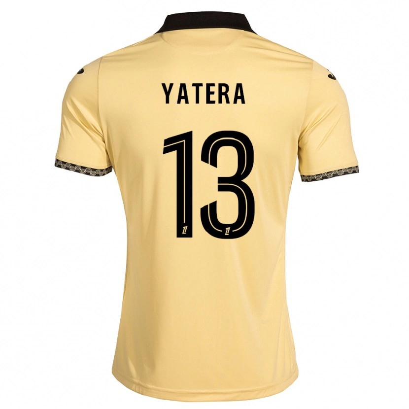 Danxen Niño Camiseta Demba Yatera #13 Blanco Navajo Negro 2ª Equipación 2026/27 La Camisa México