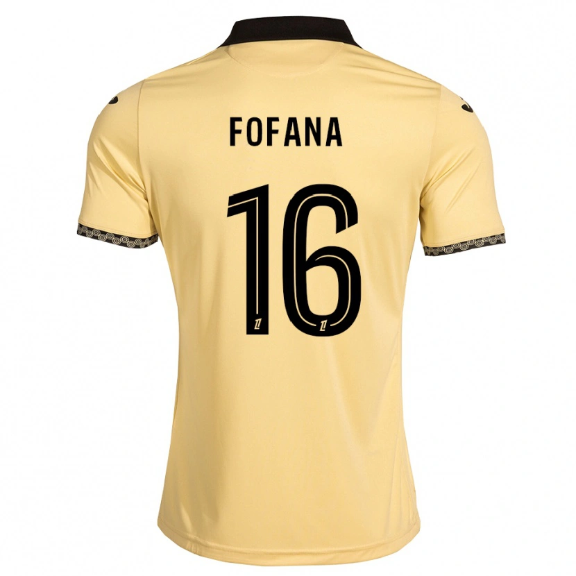 Danxen Niño Camiseta Bahliseny Fofana #16 Blanco Navajo Negro 2ª Equipación 2026/27 La Camisa México