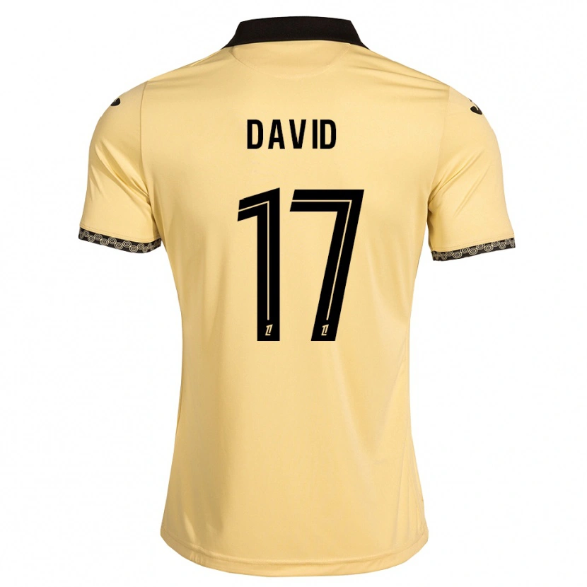 Danxen Niño Camiseta Dune David #17 Blanco Navajo Negro 2ª Equipación 2026/27 La Camisa México