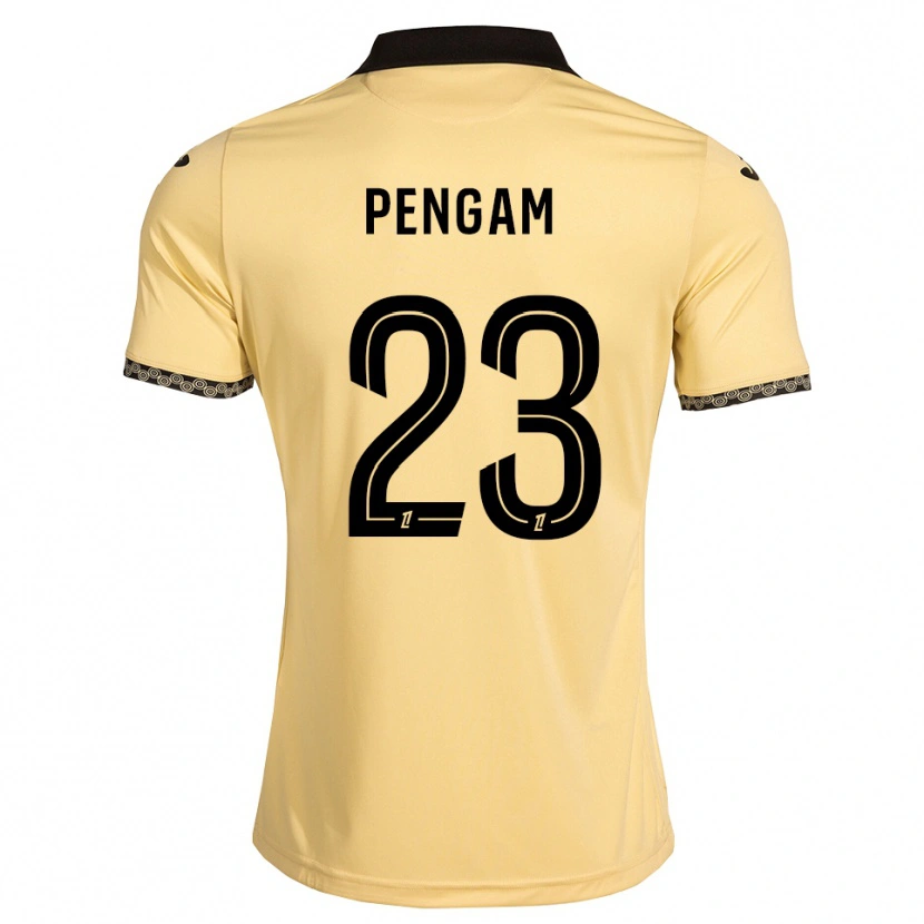 Danxen Niño Camiseta Imran Pengam #23 Blanco Navajo Negro 2ª Equipación 2026/27 La Camisa México