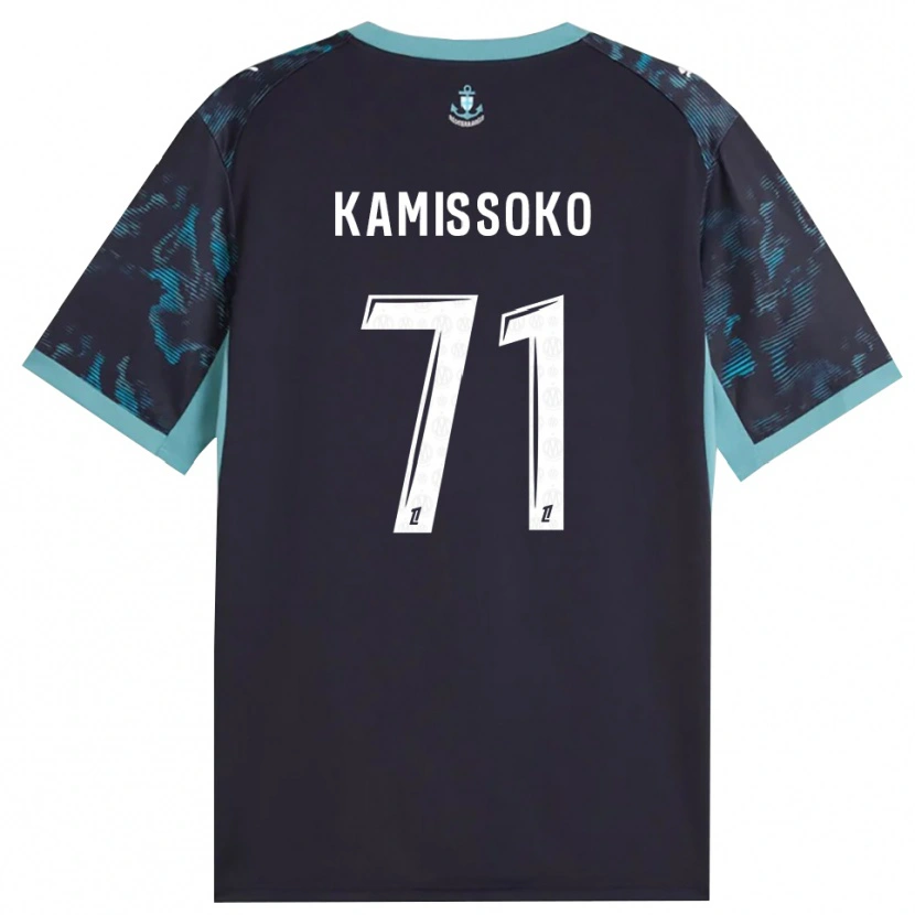 Danxen Niño Camiseta Nouhoum Kamissoko #71 Turquesa Pálido Blanco Negro 2ª Equipación 2026/27 La Camisa México