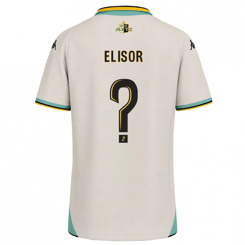 Danxen Niño Camiseta Simon Elisor #0 Blanco Floral Negro 2ª Equipación 2026/27 La Camisa México