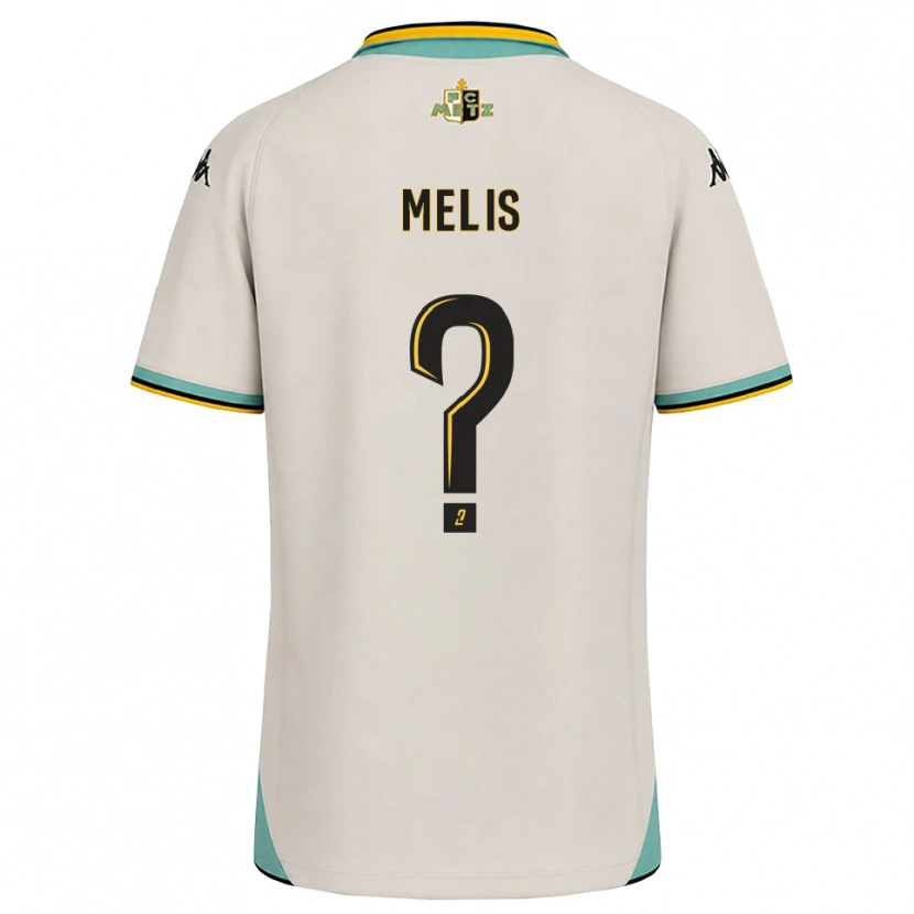 Danxen Niño Camiseta Antonin Melis #0 Blanco Floral Negro 2ª Equipación 2026/27 La Camisa México