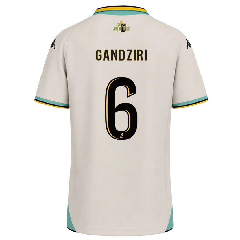 Danxen Niño Camiseta Kimi Gandziri #6 Blanco Floral Negro 2ª Equipación 2026/27 La Camisa México