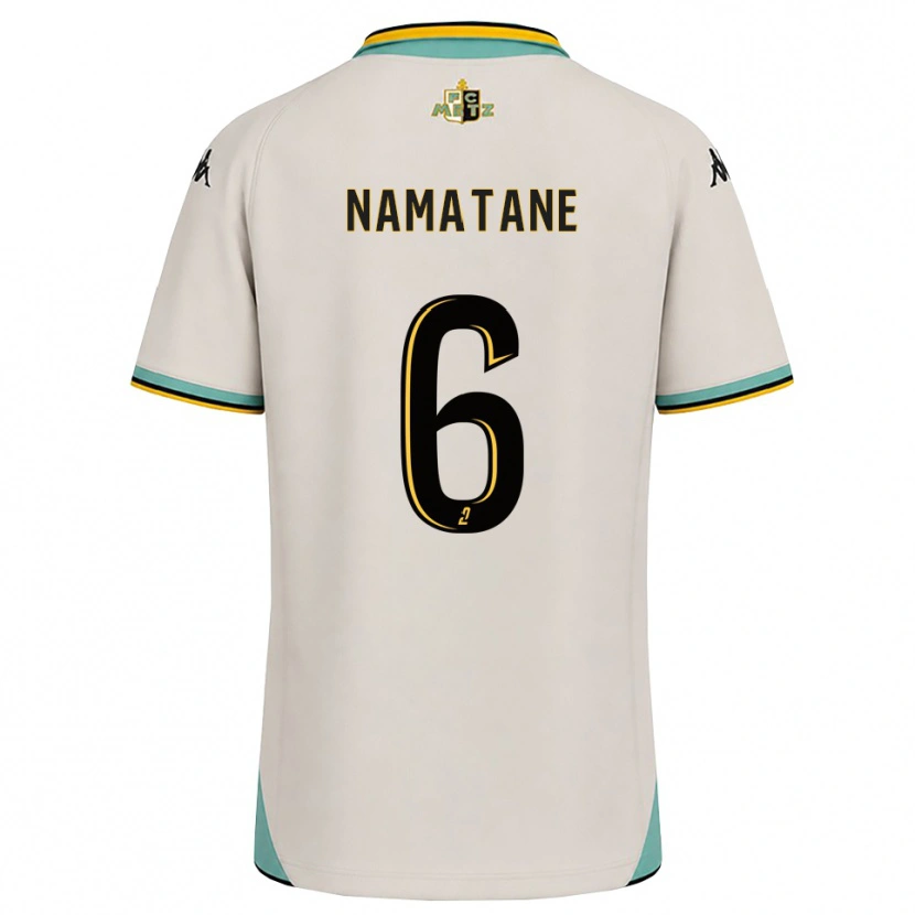 Danxen Niño Camiseta Joseph Namatane #6 Blanco Floral Negro 2ª Equipación 2026/27 La Camisa México