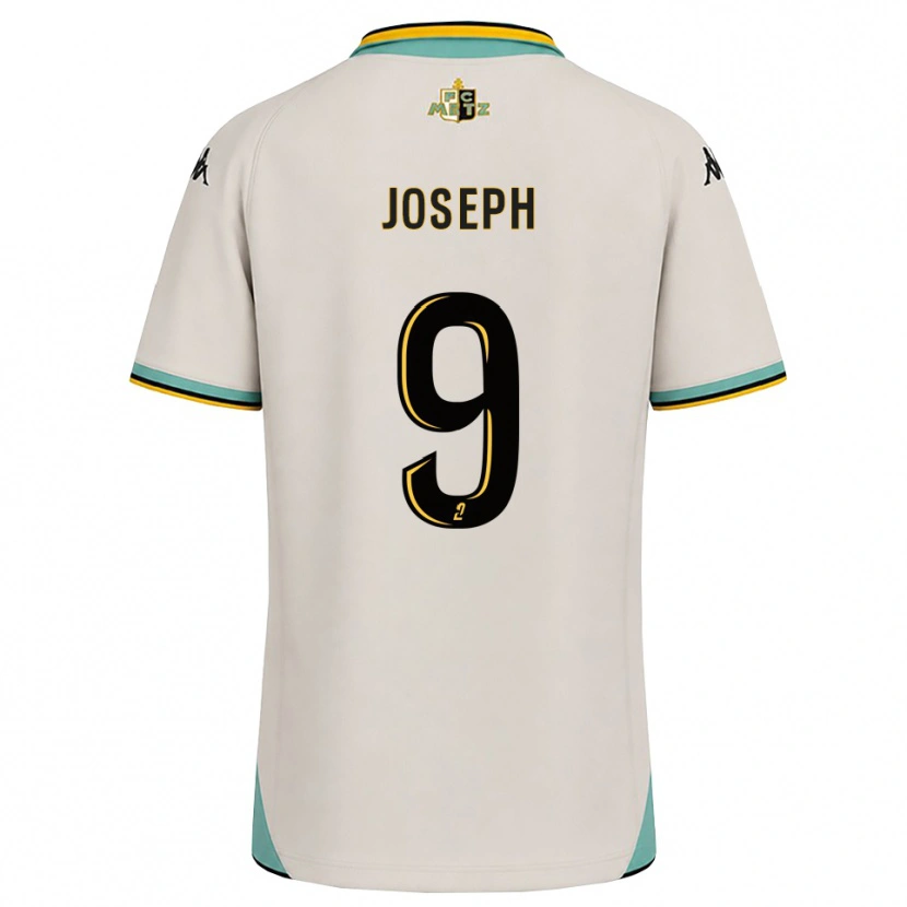 Danxen Niño Camiseta Amélie Joseph #9 Blanco Floral Negro 2ª Equipación 2026/27 La Camisa México
