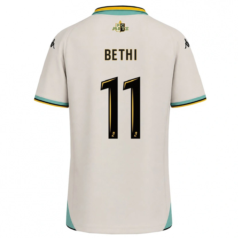 Danxen Niño Camiseta Mélissa Bethi #11 Blanco Floral Negro 2ª Equipación 2026/27 La Camisa México