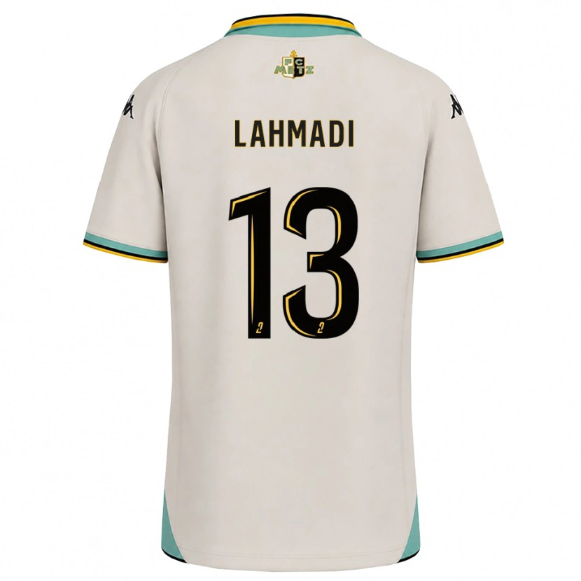 Danxen Niño Camiseta Mehdi Lahmadi #13 Blanco Floral Negro 2ª Equipación 2026/27 La Camisa México