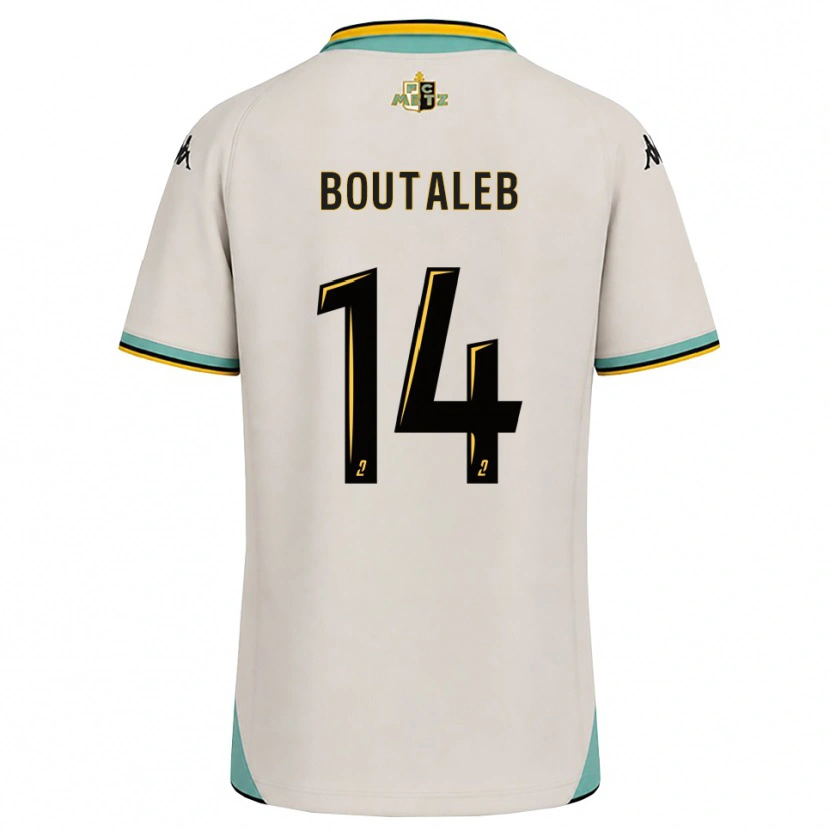 Danxen Niño Camiseta Inès Boutaleb #14 Blanco Floral Negro 2ª Equipación 2026/27 La Camisa México