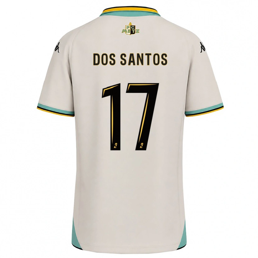 Danxen Niño Camiseta Tahirys Dos Santos #17 Blanco Floral Negro 2ª Equipación 2026/27 La Camisa México