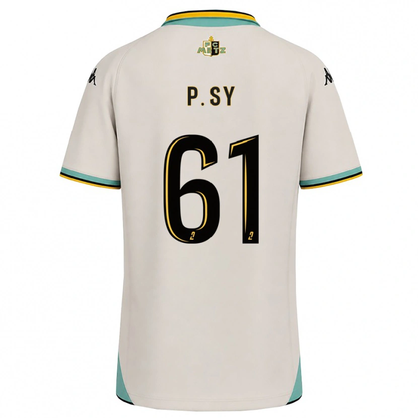 Danxen Niño Camiseta Pape Sy #61 Blanco Floral Negro 2ª Equipación 2026/27 La Camisa México