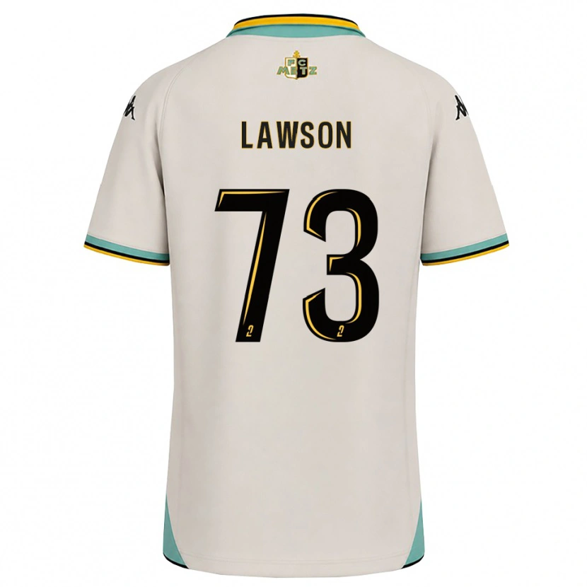 Danxen Niño Camiseta Yannis Lawson #73 Blanco Floral Negro 2ª Equipación 2026/27 La Camisa México