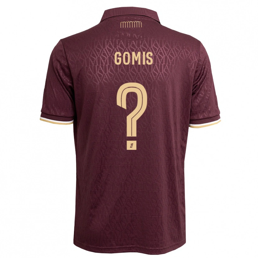 Danxen Niño Camiseta Diapson Gomis #0 Rojo Marrón Arena 2ª Equipación 2026/27 La Camisa México