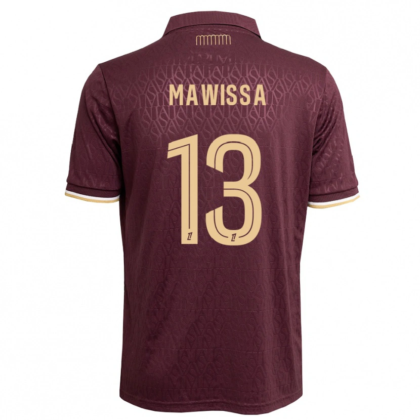 Danxen Niño Camiseta Christian Mawissa #13 Rojo Marrón Arena 2ª Equipación 2026/27 La Camisa México