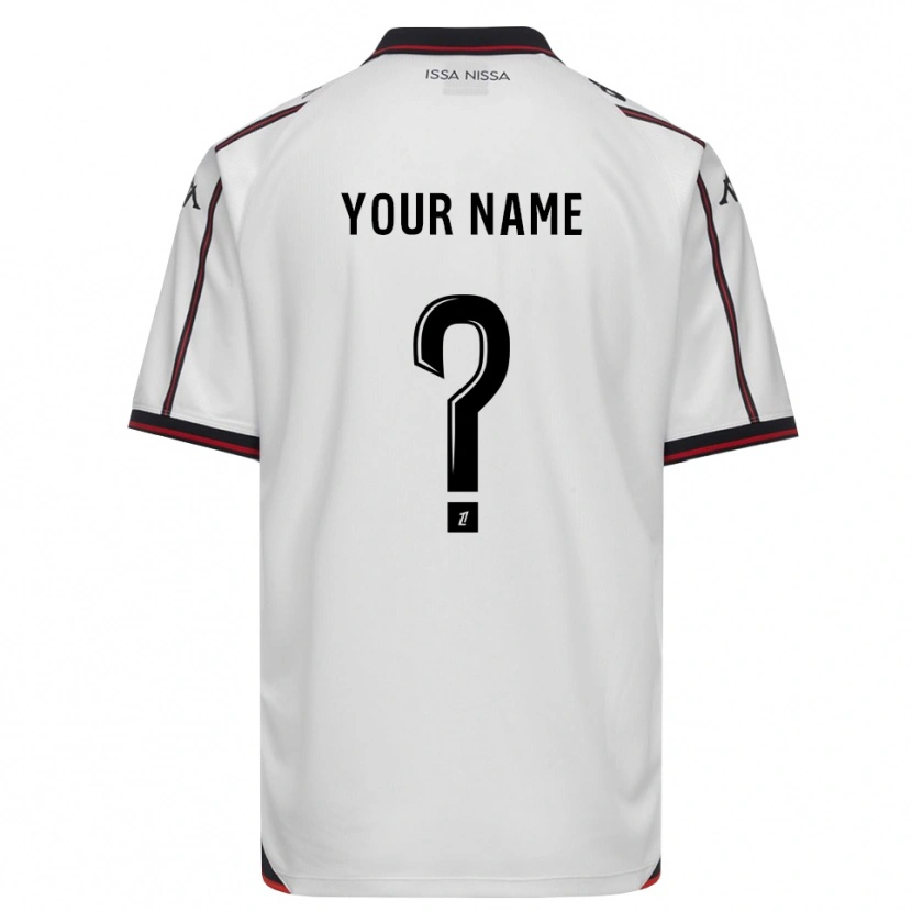 Danxen Niño Camiseta Su Nombre #0 Negro Blanco 2ª Equipación 2026/27 La Camisa México
