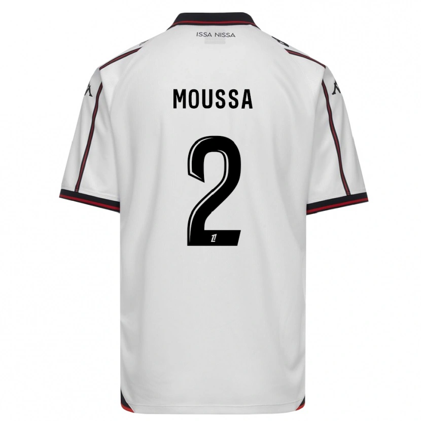 Danxen Niño Camiseta Mounir Moussa #2 Negro Blanco 2ª Equipación 2026/27 La Camisa México