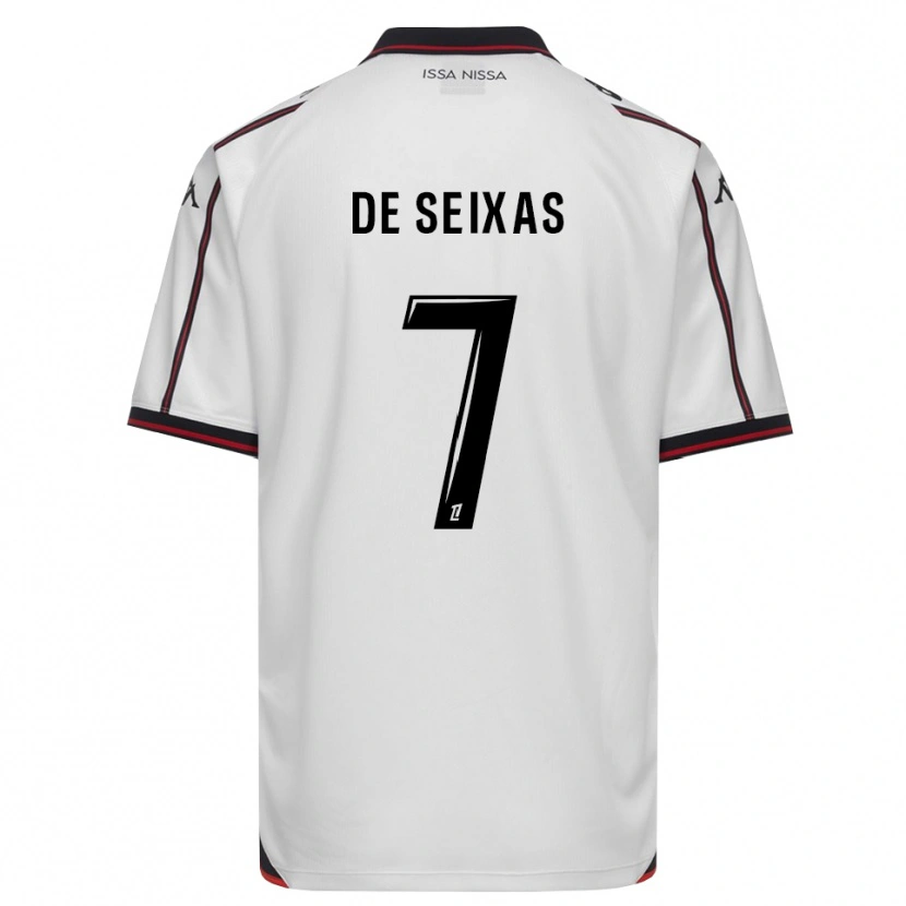Danxen Niño Camiseta Morgane De Seixas #7 Negro Blanco 2ª Equipación 2026/27 La Camisa México