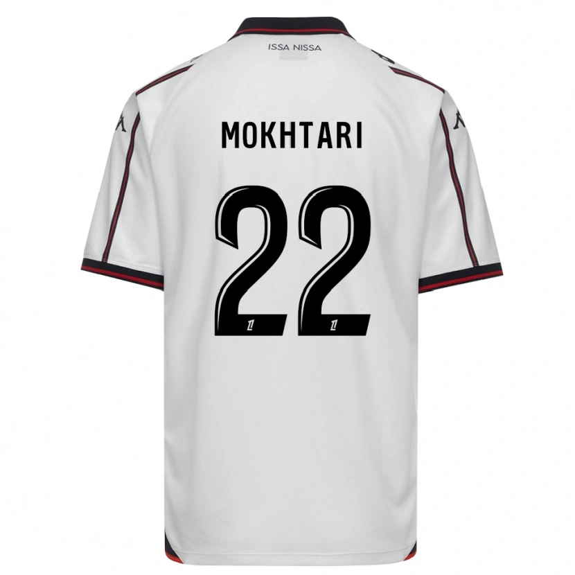 Danxen Niño Camiseta Jade Mokhtari #22 Negro Blanco 2ª Equipación 2026/27 La Camisa México