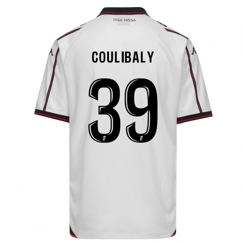 Danxen Niño Camiseta Djibril Coulibaly #39 Negro Blanco 2ª Equipación 2026/27 La Camisa México