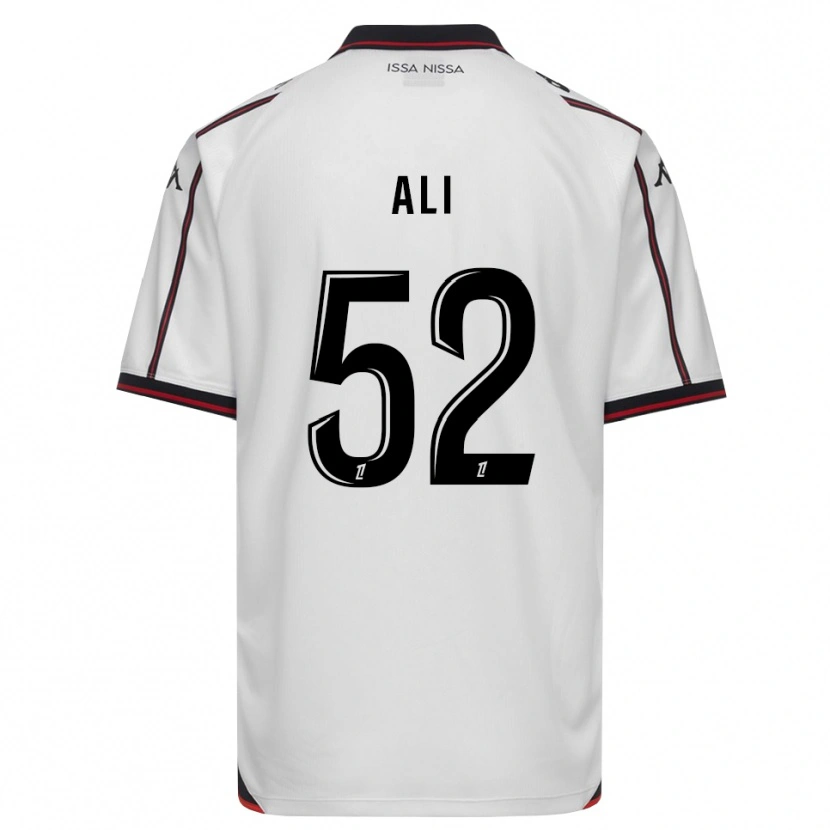 Danxen Niño Camiseta Kéfren Ali #52 Negro Blanco 2ª Equipación 2026/27 La Camisa México