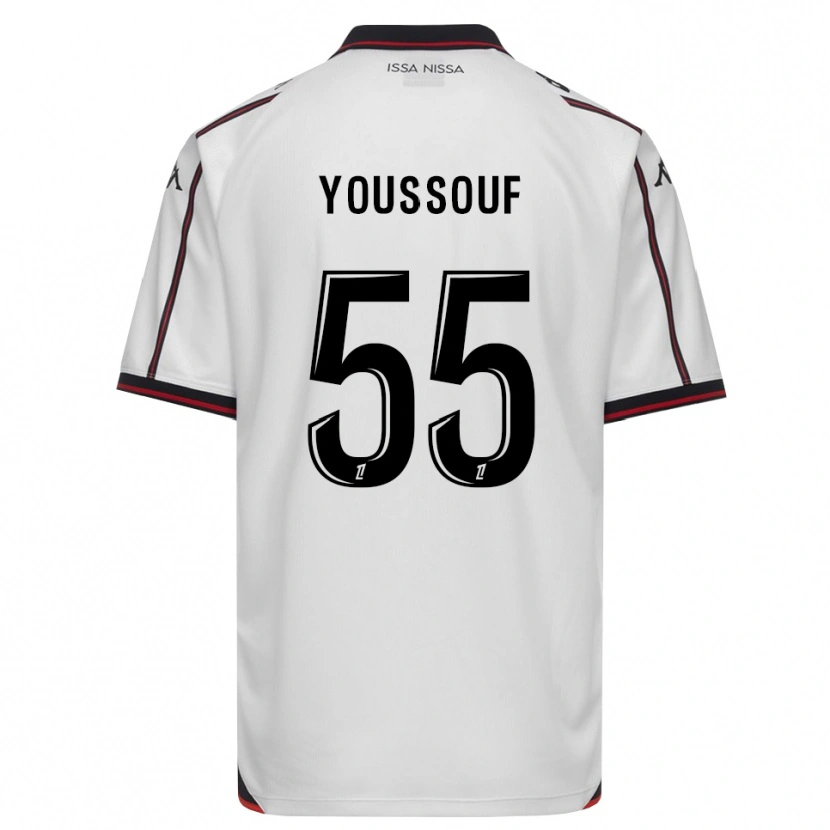 Danxen Niño Camiseta Youssouf Ndayishimiye #55 Negro Blanco 2ª Equipación 2026/27 La Camisa México