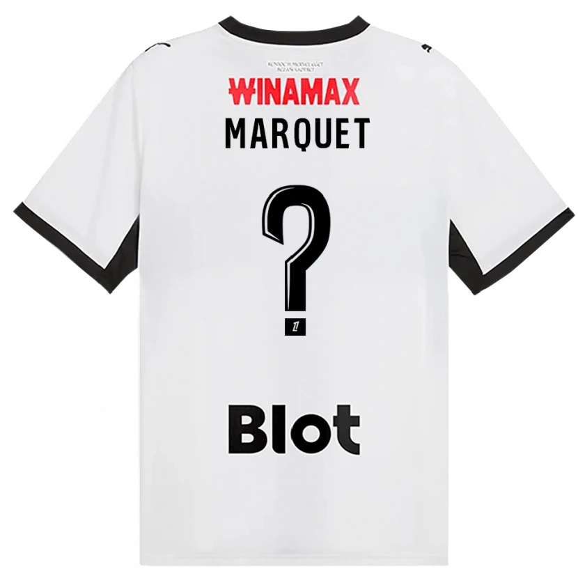 Danxen Niño Camiseta Pacôme Marquet #0 Negro Blanco Rojo 2ª Equipación 2026/27 La Camisa México