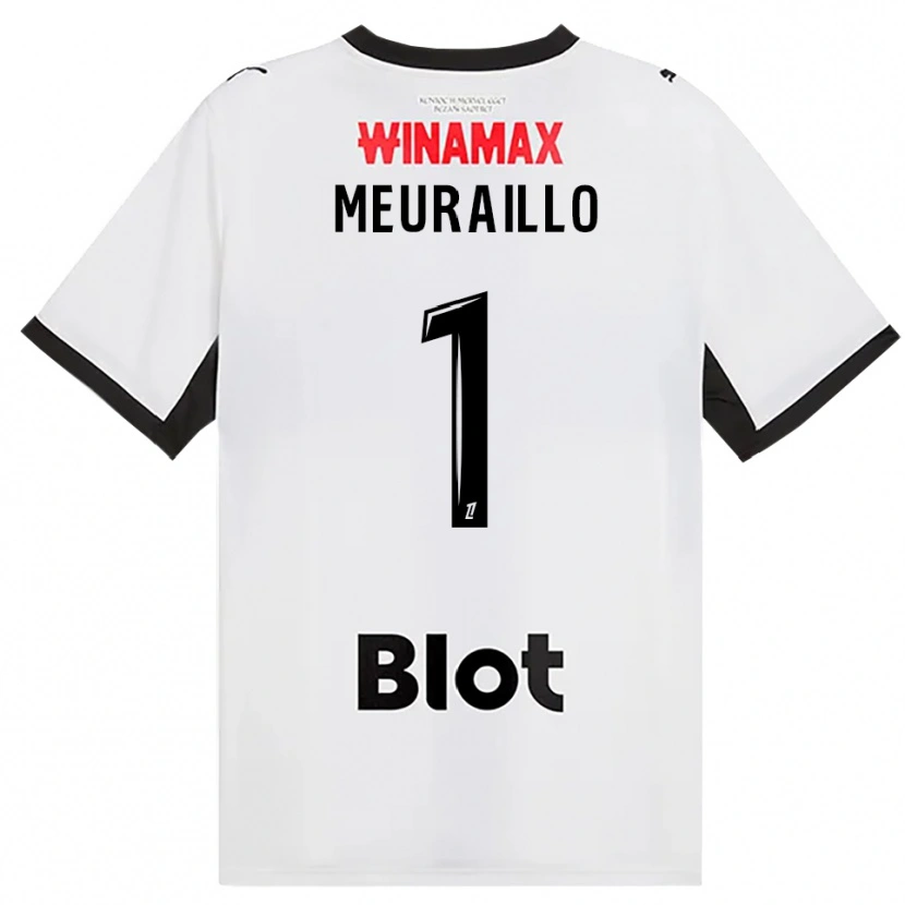 Danxen Niño Camiseta Thâo Mouapa Mwa Meuraillo #1 Negro Blanco Rojo 2ª Equipación 2026/27 La Camisa México