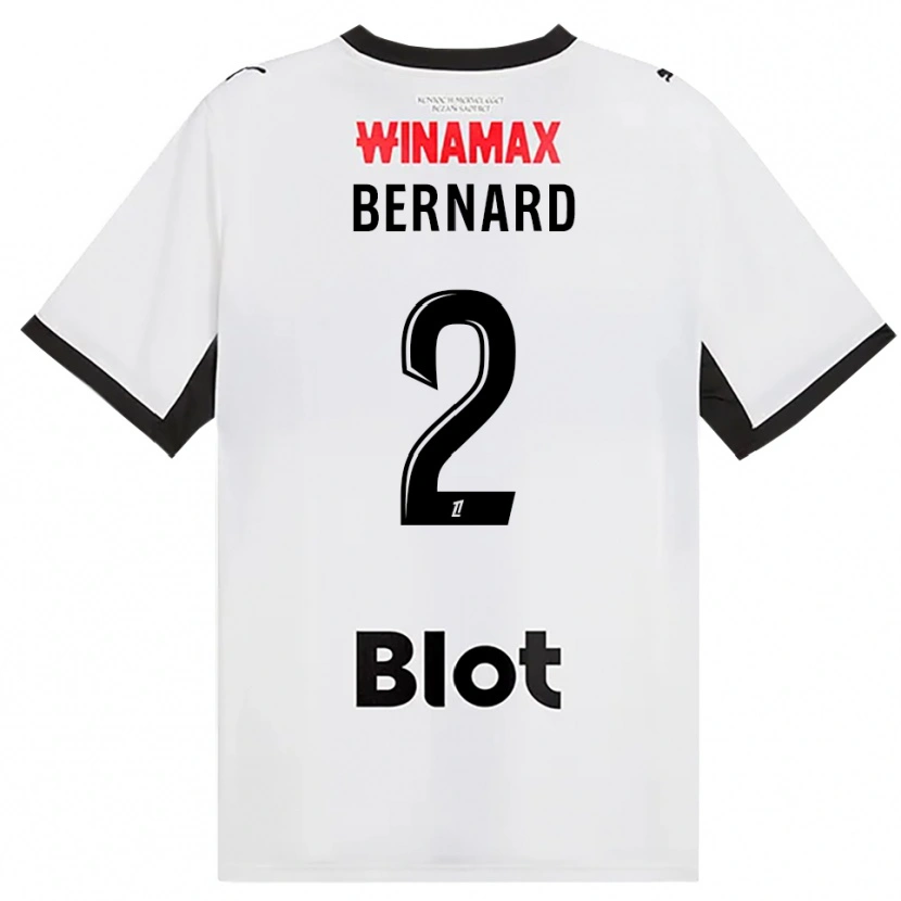 Danxen Niño Camiseta Alexis Bernard #2 Negro Blanco Rojo 2ª Equipación 2026/27 La Camisa México
