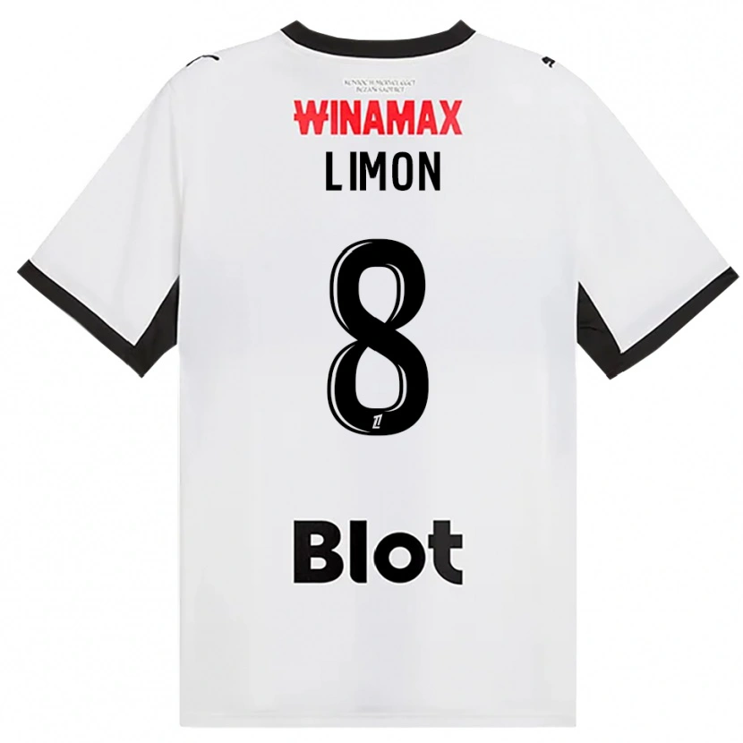 Danxen Niño Camiseta Paolo Limon #8 Negro Blanco Rojo 2ª Equipación 2026/27 La Camisa México