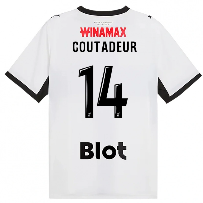 Danxen Niño Camiseta Diego Coutadeur #14 Negro Blanco Rojo 2ª Equipación 2026/27 La Camisa México