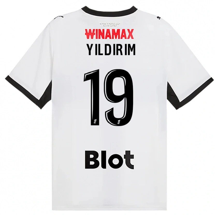Danxen Niño Camiseta Bertuğ Yıldırım #19 Negro Blanco Rojo 2ª Equipación 2026/27 La Camisa México