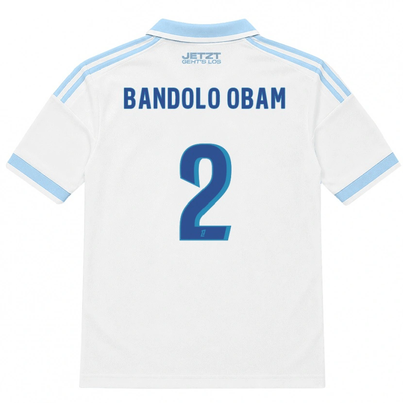 Danxen Niño Camiseta Randy Bandolo Obam #2 Azul Cielo Claro Blanco Rojo 2ª Equipación 2026/27 La Camisa México