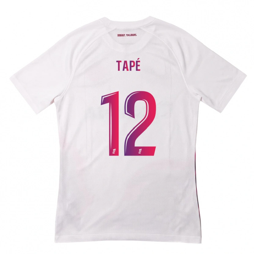 Danxen Niño Camiseta Christ Tapé #12 Blanco Rosa Morado 2ª Equipación 2026/27 La Camisa México