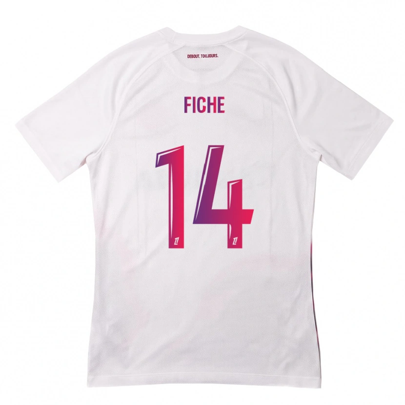 Danxen Niño Camiseta Anis Fiche #14 Blanco Rosa Morado 2ª Equipación 2026/27 La Camisa México