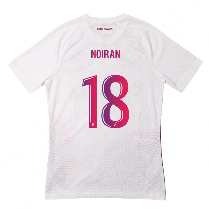 Danxen Niño Camiseta Clara Noiran #18 Blanco Rosa Morado 2ª Equipación 2026/27 La Camisa México