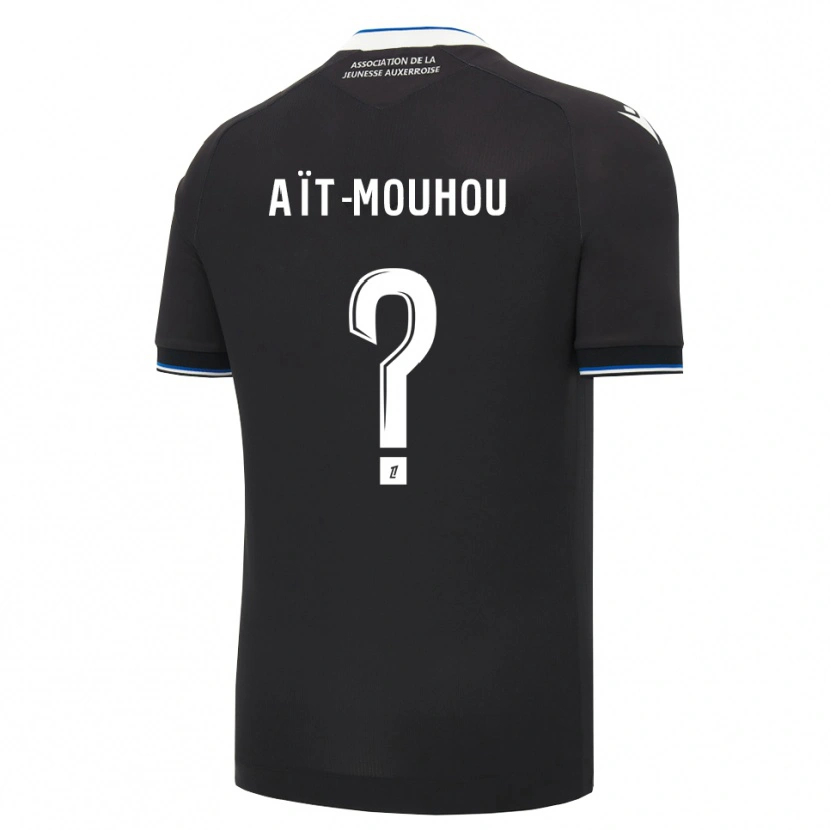 Danxen Niño Camiseta Chaïma Aït-Mouhou #0 Negro Azul Blanco 2ª Equipación 2026/27 La Camisa México