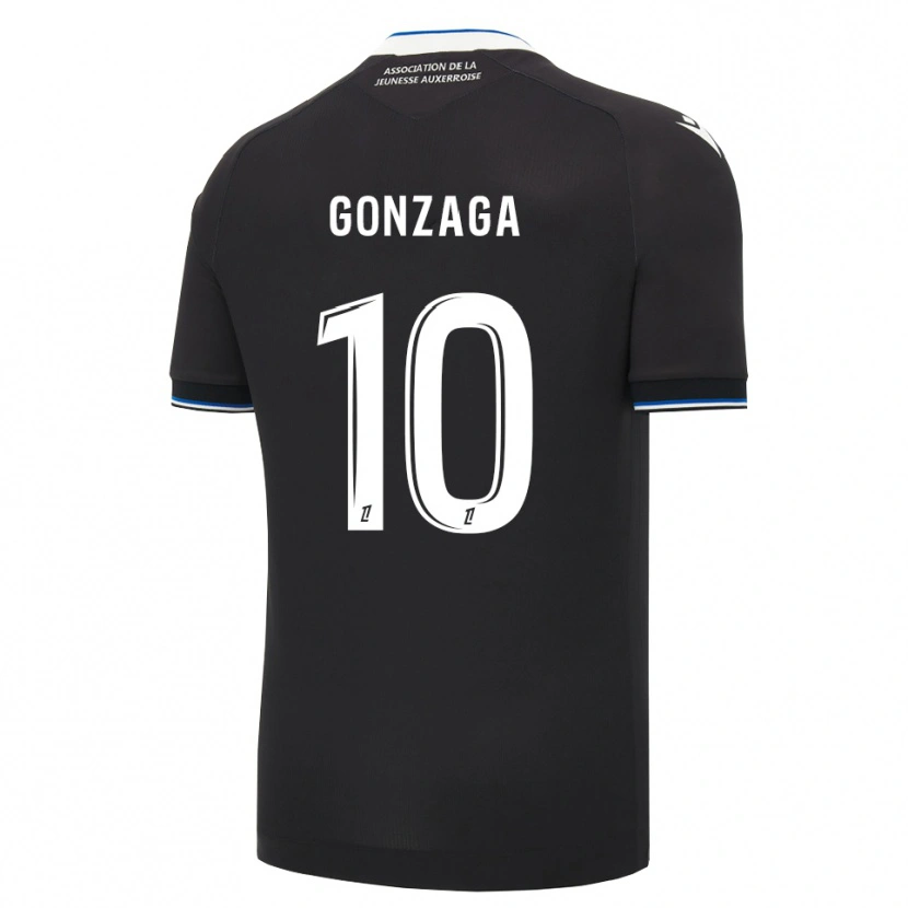 Danxen Niño Camiseta Jamal Gonzaga #10 Negro Azul Blanco 2ª Equipación 2026/27 La Camisa México
