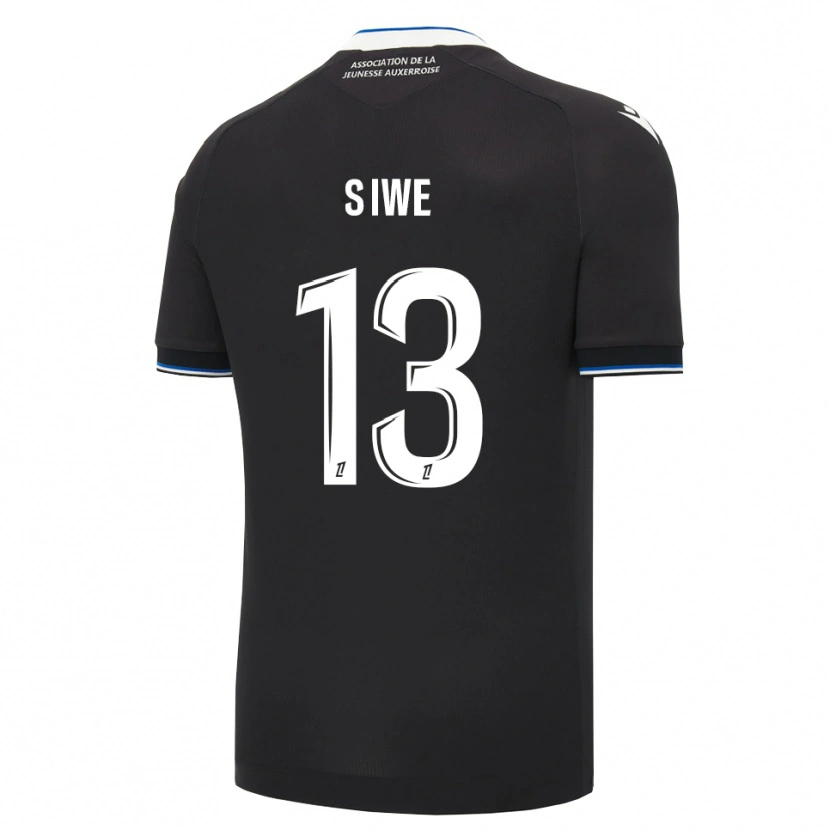 Danxen Niño Camiseta Telli Siwe #13 Negro Azul Blanco 2ª Equipación 2026/27 La Camisa México