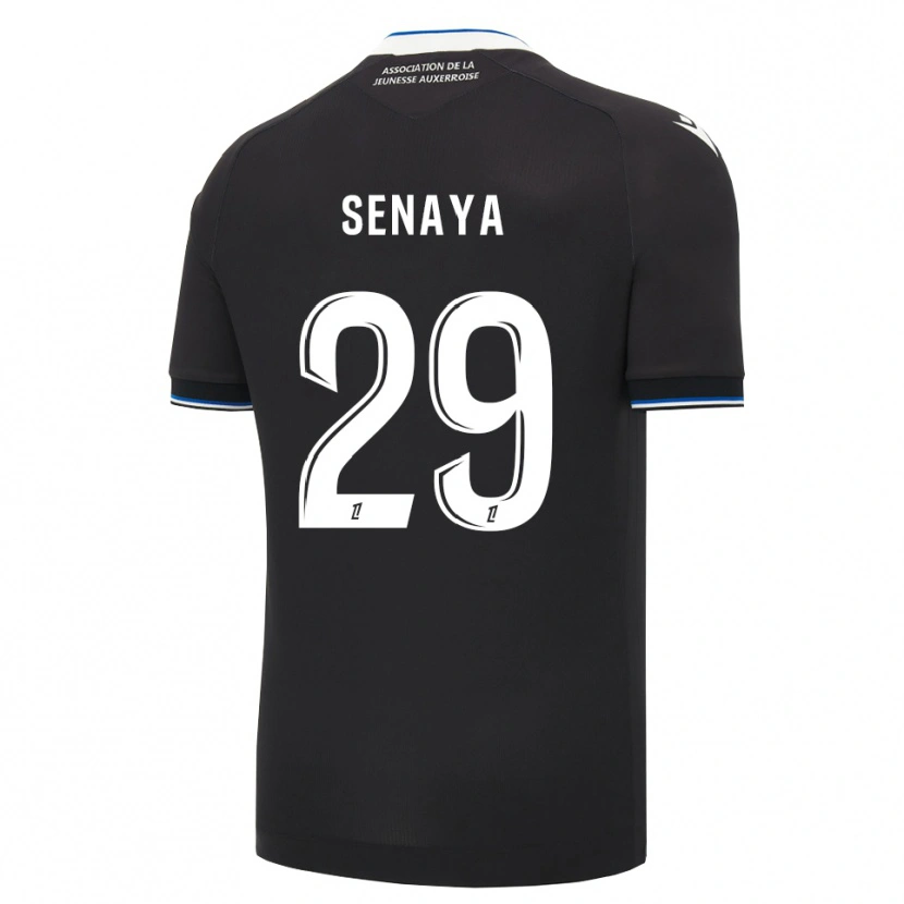 Danxen Niño Camiseta Marvin Senaya #29 Negro Azul Blanco 2ª Equipación 2026/27 La Camisa México