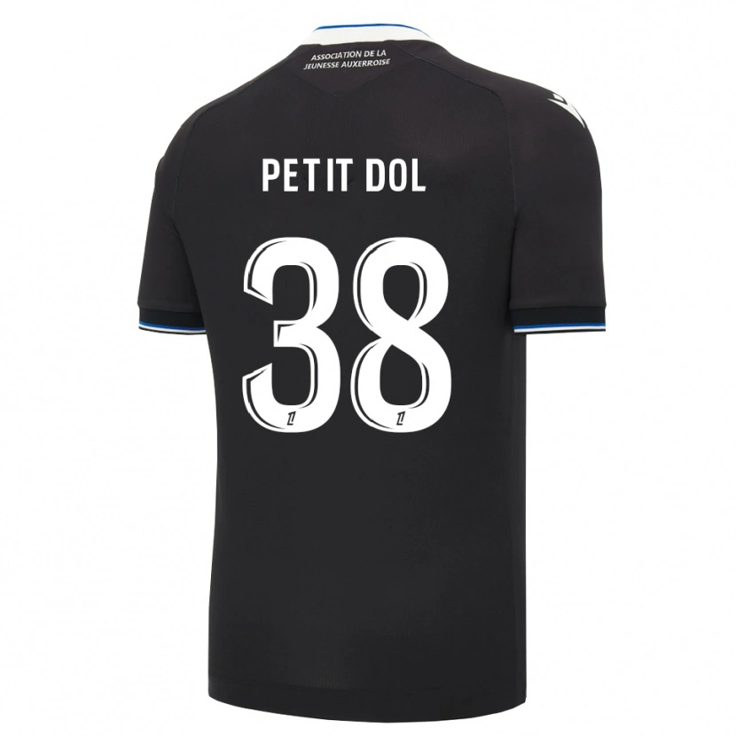 Danxen Niño Camiseta Alvin Petit Dol #38 Negro Azul Blanco 2ª Equipación 2026/27 La Camisa México