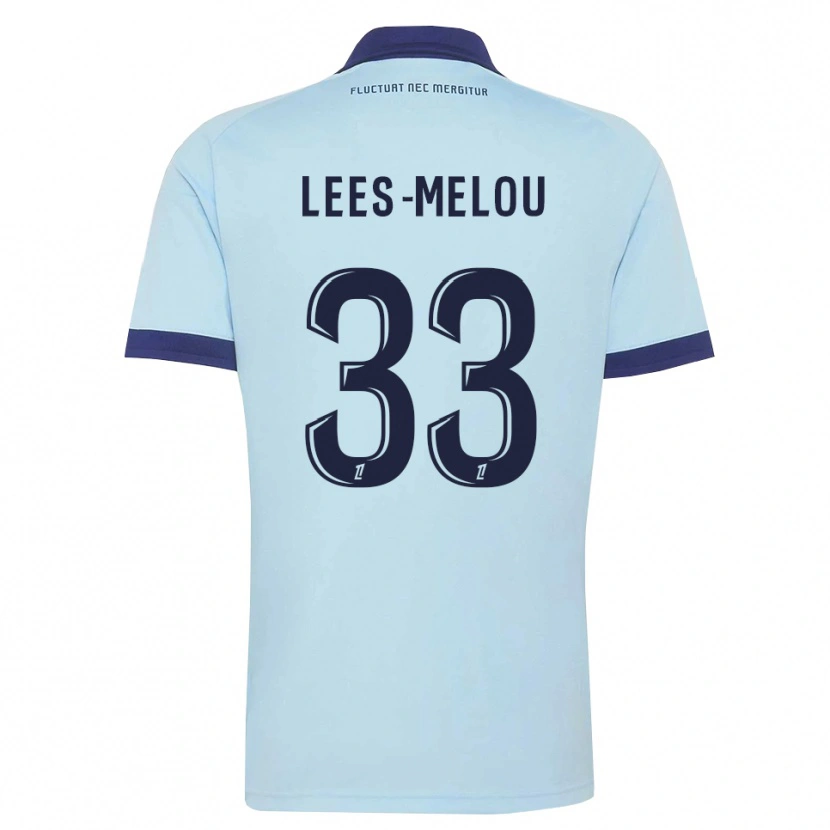 Danxen Niño Camiseta Pierre Lees-Melou #33 Azul Aciano Negro 2ª Equipación 2026/27 La Camisa México