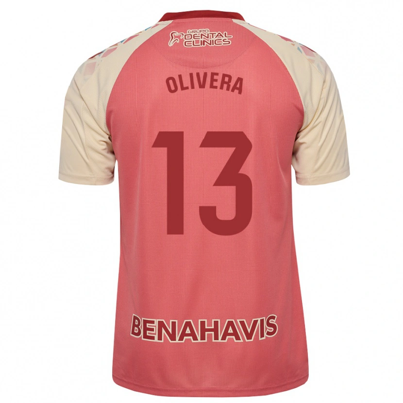 Danxen Niño Camiseta Fernando Olivera #13 Rosa Claro Azul Rojo 2ª Equipación 2026/27 La Camisa México