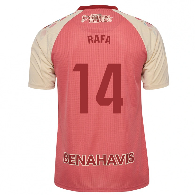 Danxen Niño Camiseta Rafa Rodríguez #14 Rosa Claro Azul Rojo 2ª Equipación 2026/27 La Camisa México