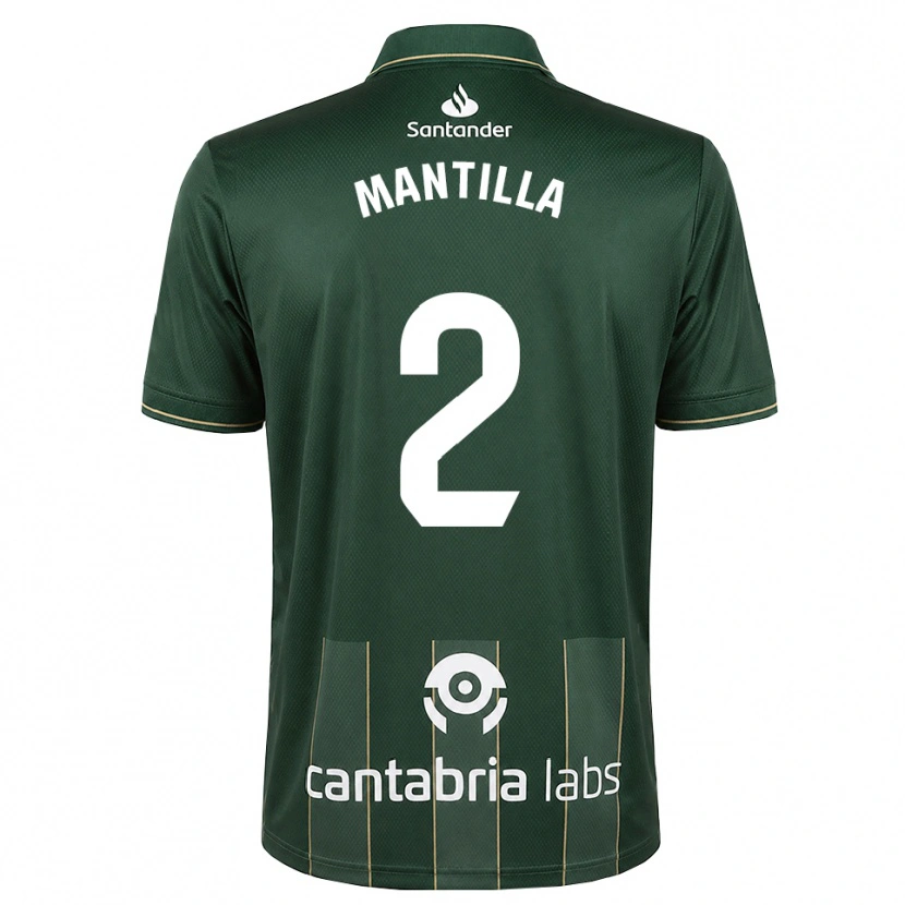 Danxen Niño Camiseta Álvaro Mantilla #2 Gris Pizarra Oscuro Blanco 2ª Equipación 2026/27 La Camisa México