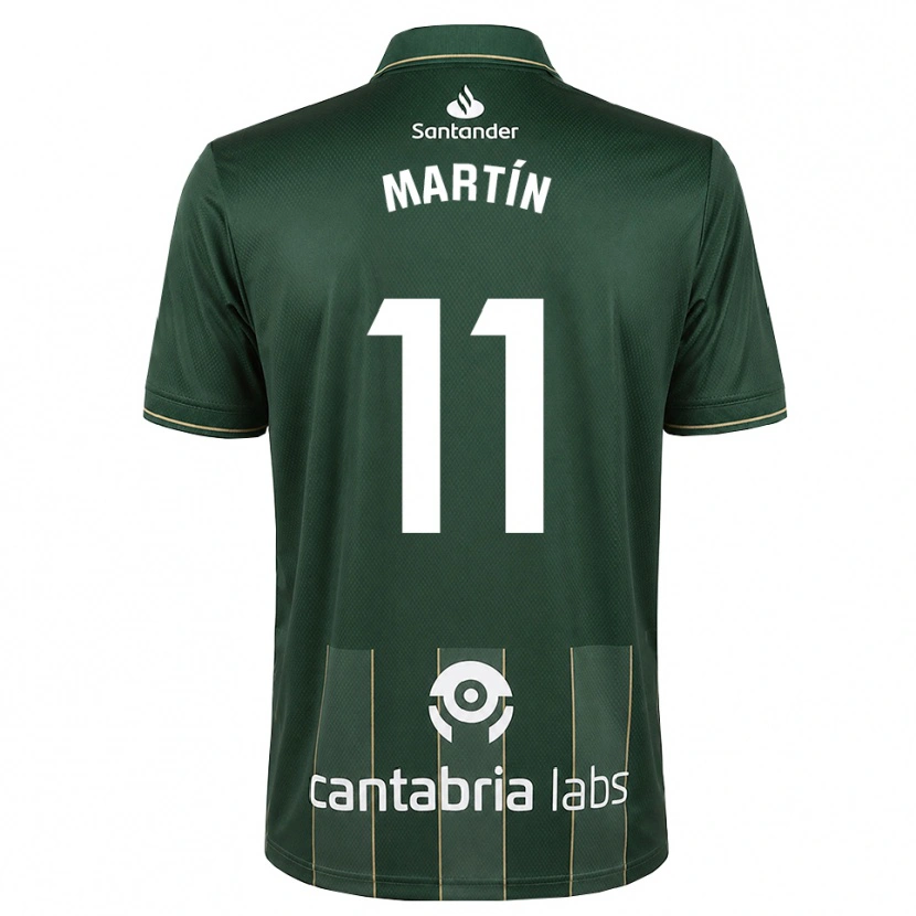 Danxen Niño Camiseta Andrés Martín #11 Gris Pizarra Oscuro Blanco 2ª Equipación 2026/27 La Camisa México
