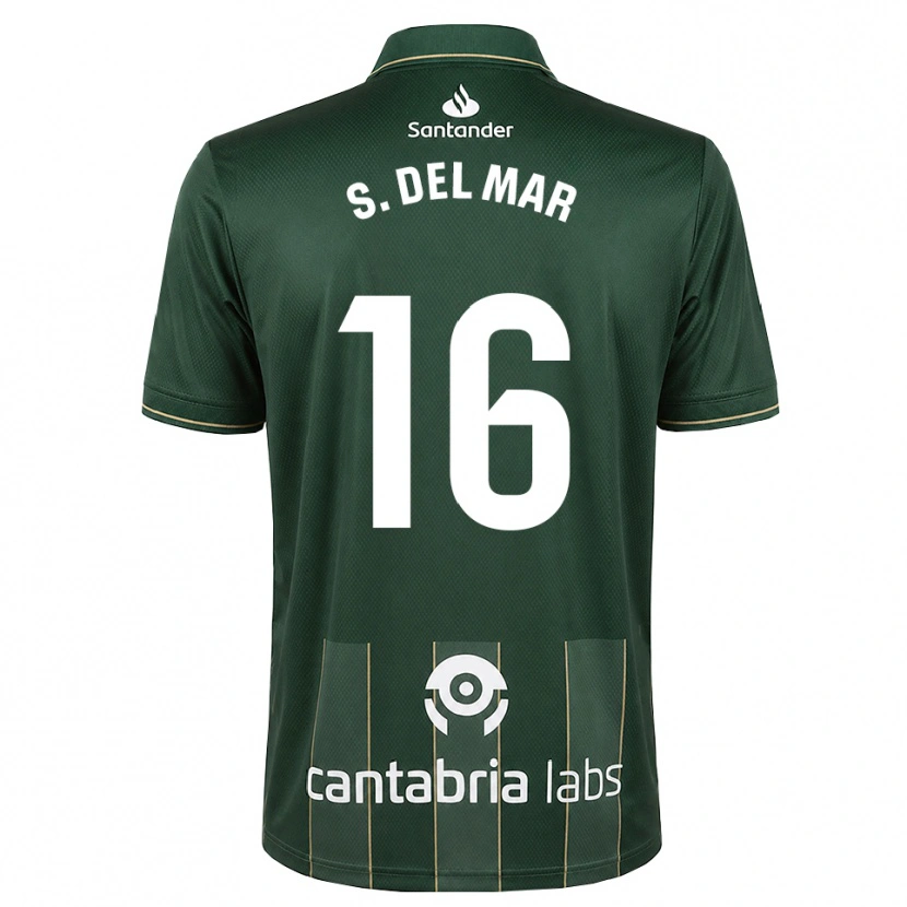 Danxen Niño Camiseta Sonia Del Mar Perlaza Urquijo #16 Gris Pizarra Oscuro Blanco 2ª Equipación 2026/27 La Camisa México