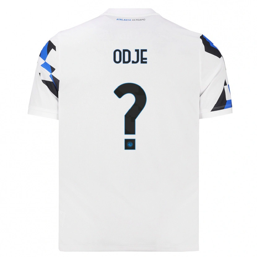 Danxen Niño Camiseta Jeff Odje #0 Blanco Rojo Azul 2ª Equipación 2026/27 La Camisa México