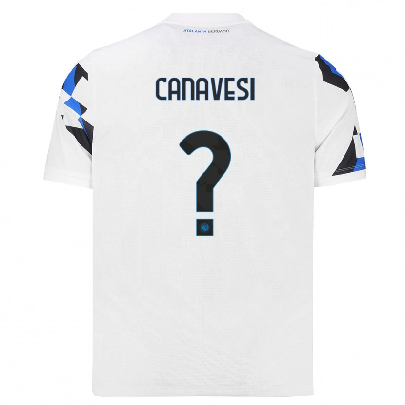 Danxen Niño Camiseta Daniele Canavesi #0 Blanco Rojo Azul 2ª Equipación 2026/27 La Camisa México