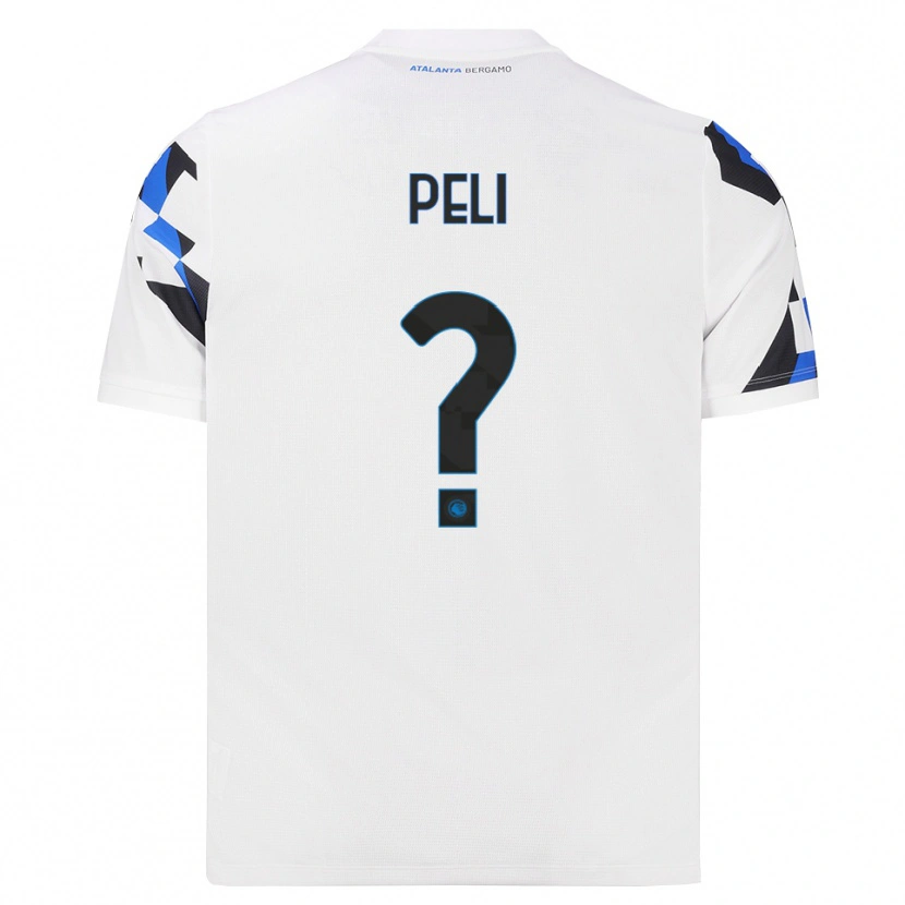 Danxen Niño Camiseta Lorenzo Peli #0 Blanco Rojo Azul 2ª Equipación 2026/27 La Camisa México