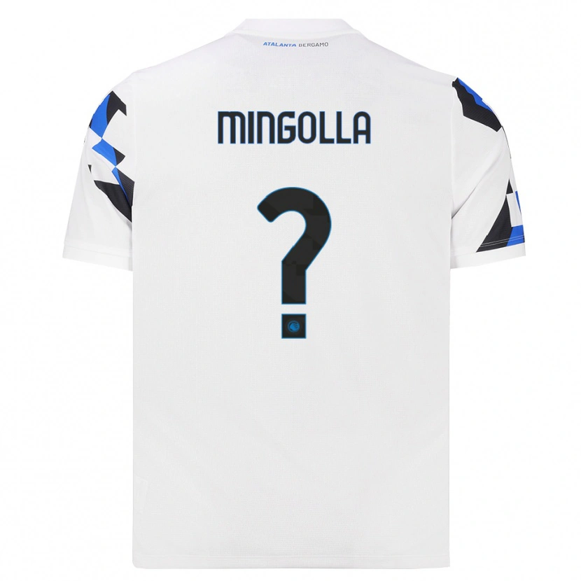 Danxen Niño Camiseta Simone Mingolla #0 Blanco Rojo Azul 2ª Equipación 2026/27 La Camisa México
